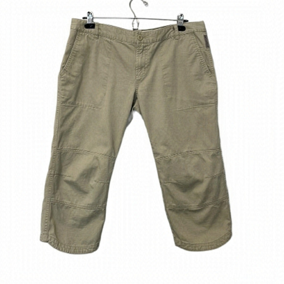 Columbia Khaki Hiking Capris - Size 10 - Picture 1 of 10